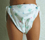Pre Folded Diaper (front)